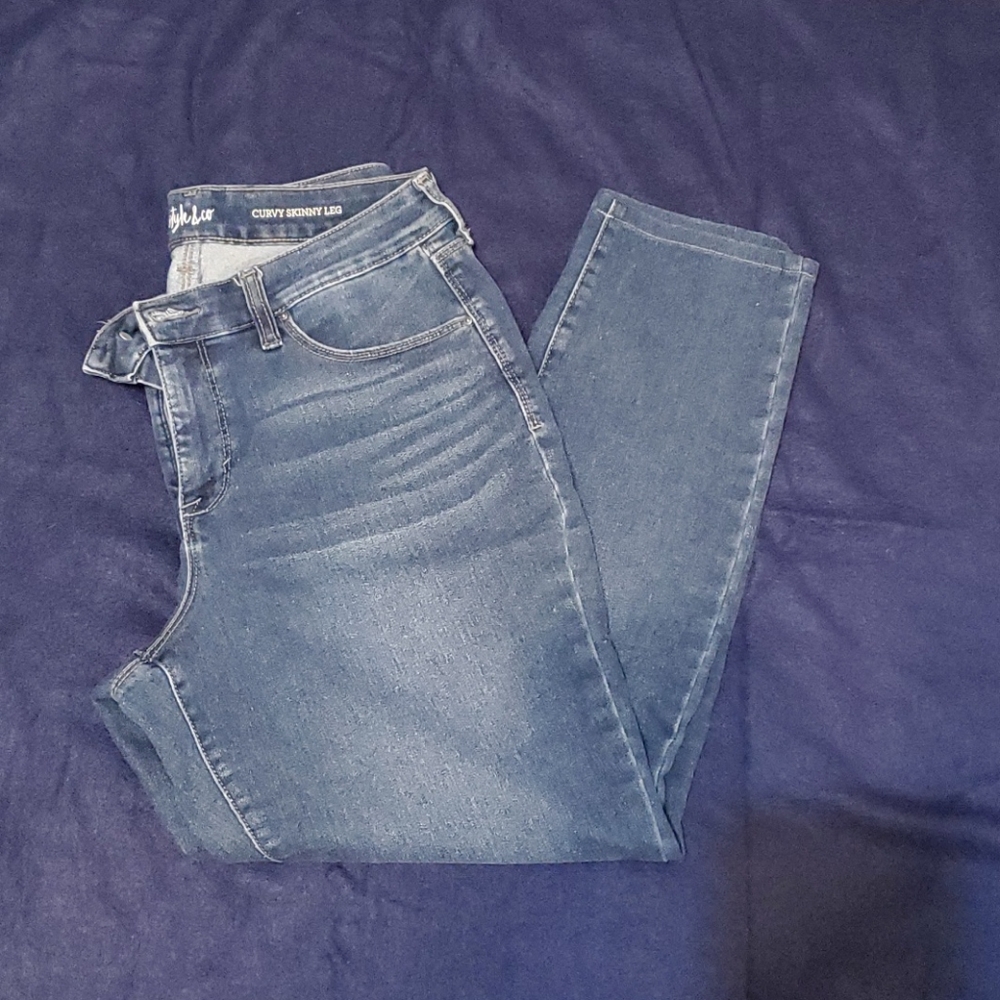 Style & Co curvy skinny leg jeans